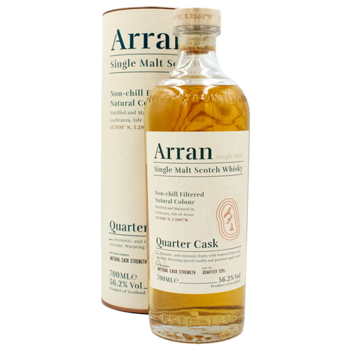 Εικόνα της Arran Quarter Cask Single Malt Whisky 0.7L 56.2%