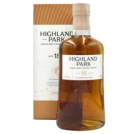 Εικόνα της Highland Park 18YRS Full Bodied & Refined Single Malt Whisky 0.7L 43%