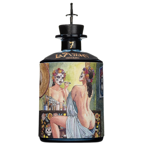Picture of J.Rose - La 7 Vidas Tequila Blanco 0.7L 40%