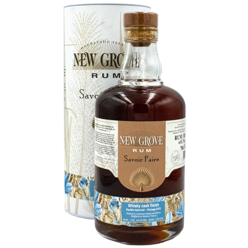 Εικόνα της New Grove Savoir Faire Unpeated Whisky Cask Finish Rum 0.7L 46%