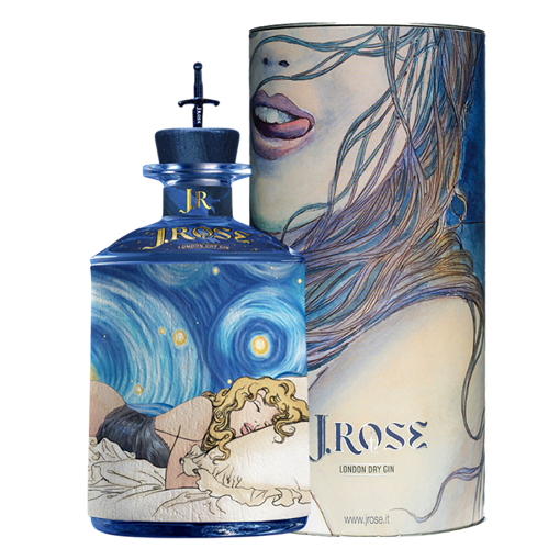 Εικόνα της J.Rose Gin - Limited Edition + Tube 0.7L 43%